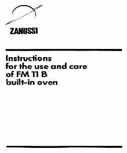 Zanussi Oven FM11B-page_pdf